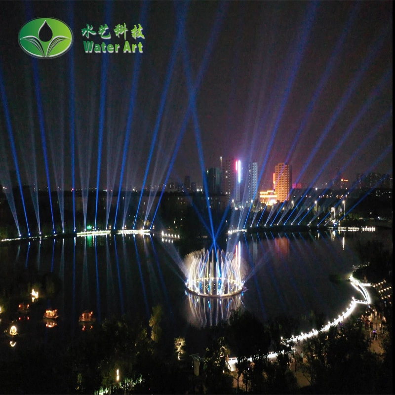 Free Design of Large-Scale Outdoor Light Interactive Performance Music Fountain